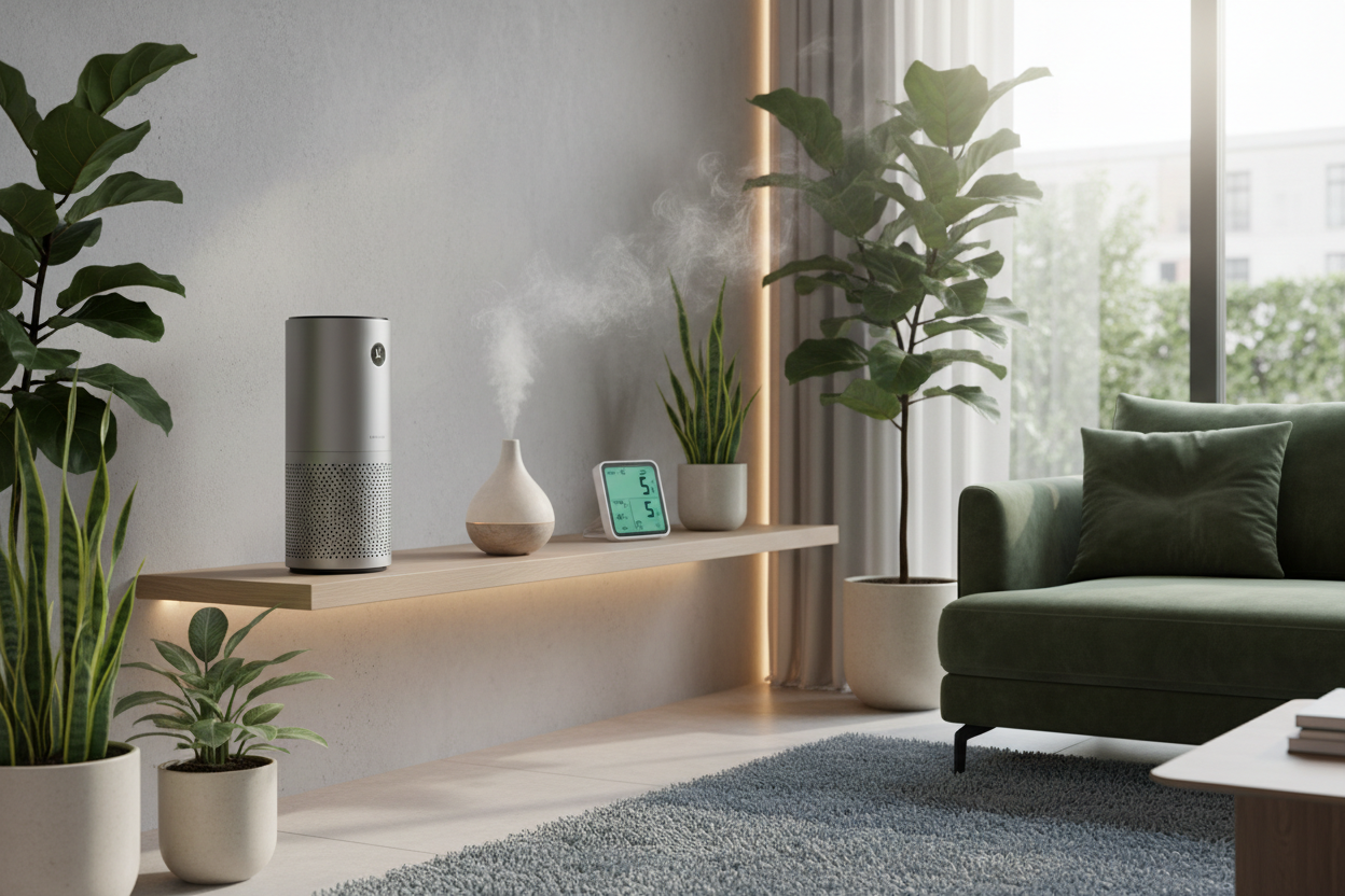 Adaptive Air Wellness Systems: Combining Air Purifiers, Essential Oil Diffusers, and Air Quality Enhancers for Holistic Indoor Atmosphere Design