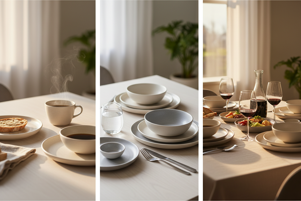 From Morning Coffee to Dinner with Friends: Dishware That Fits Every Moment