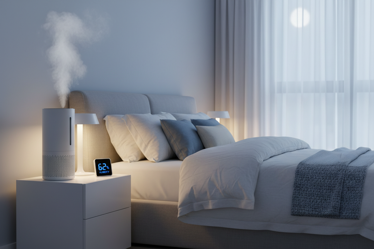 Humidifiers, Air Purifiers & Humidity Monitors for Restorative Sleep Quality