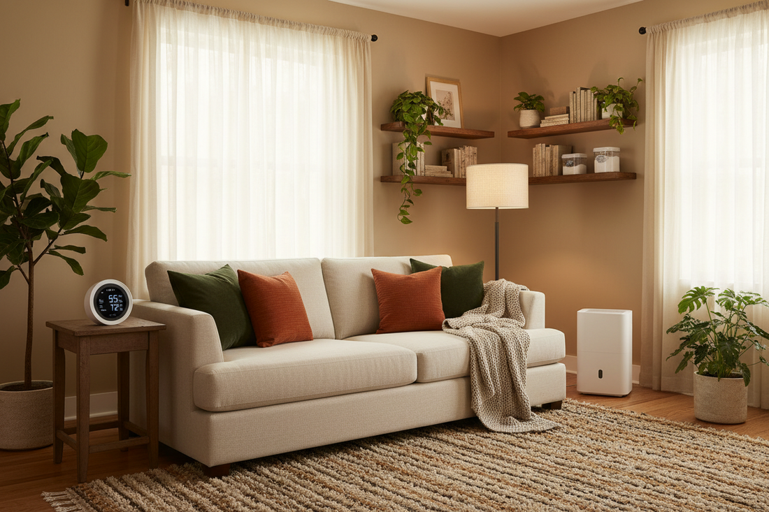 Smart Humidity Intelligence: Integrating Humidity Monitors, Dehumidifiers, and Moisture Absorbers for Adaptive Room Climate Control