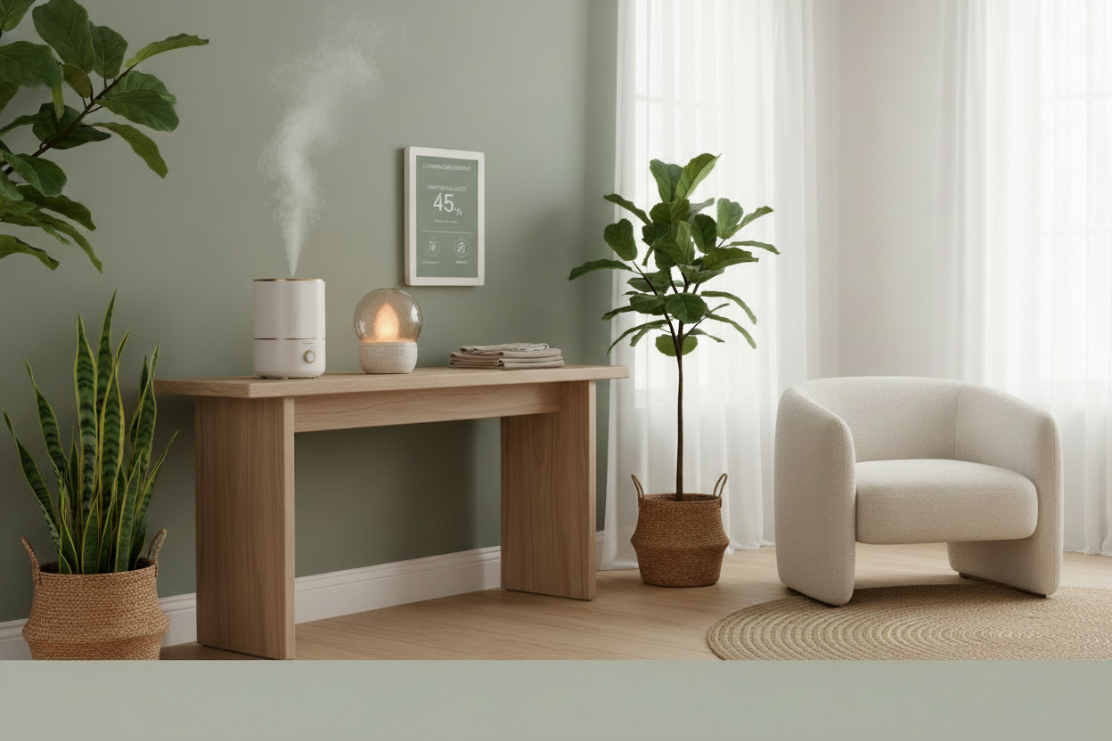 Controlled Comfort — Humidifiers, Diffusers & Moisture Balance Systems