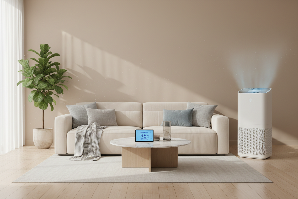 Smart Indoor Moisture Management: Using Humidity Monitors, Dehumidifiers, and Air Purifiers for a Healthier Home