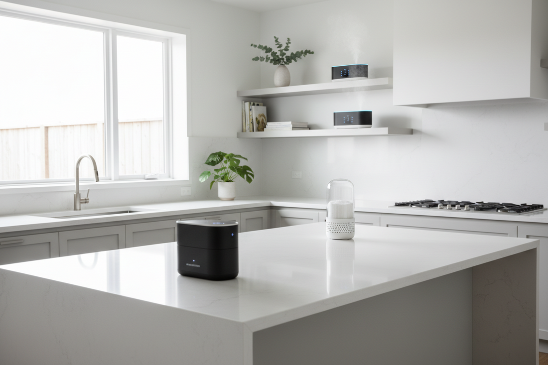 Smart Odor & Moisture Defense for Kitchens — Using Odor & Drain Maintainers, Moisture Absorbers, and Air Quality Enhancers