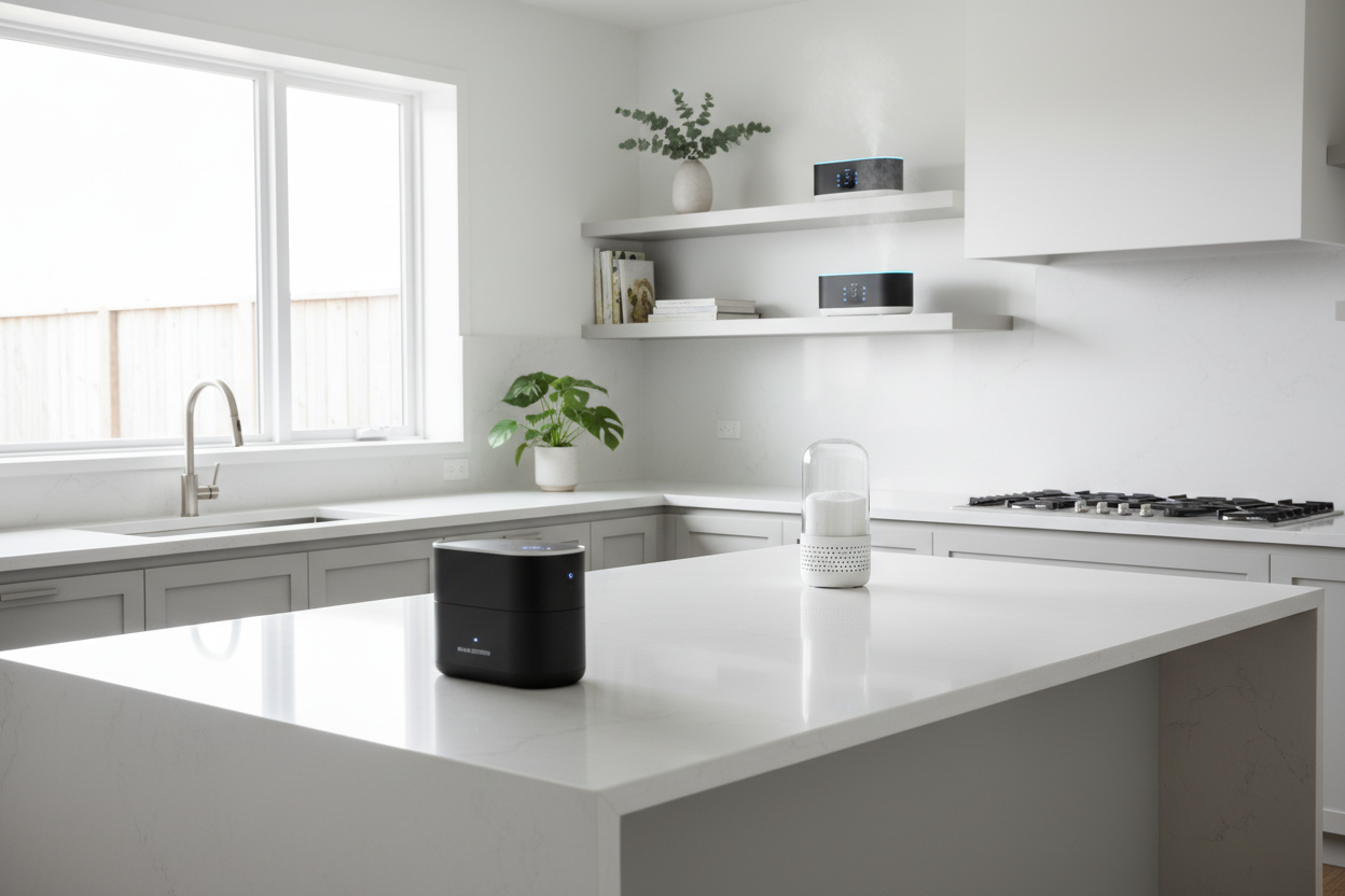 Smart Odor & Moisture Defense for Kitchens — Using Odor & Drain Maintainers, Moisture Absorbers, and Air Quality Enhancers