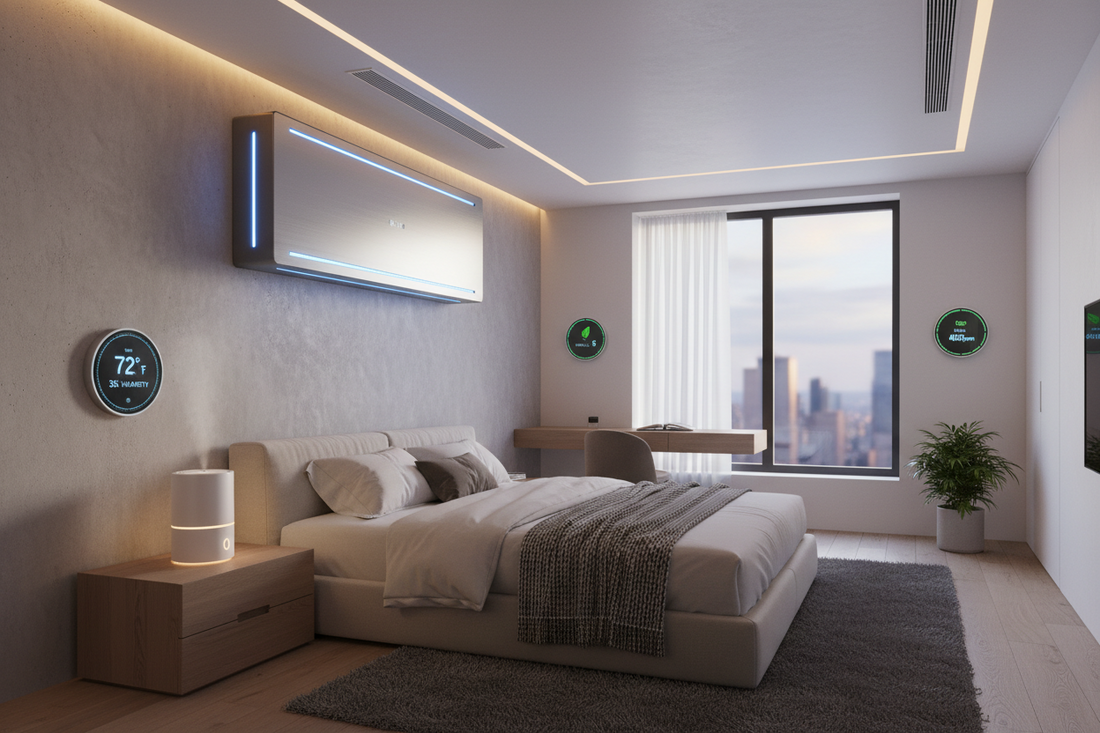 Thermal Zoning Architecture: Enhancing Bedroom Comfort Systems with Heating, HVAC Equipment, and Air Quality Enhancers