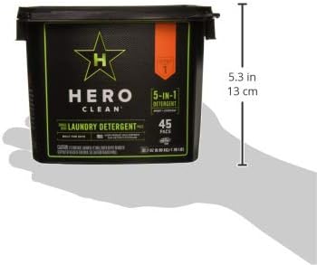 Hero Clean Laundry Detergent PACS, Scent 1 - Image 3