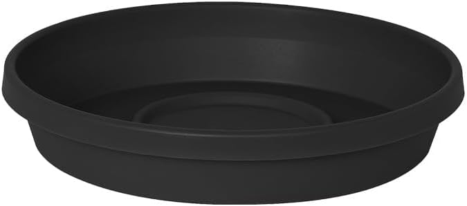 Bloem Terra Resin Saucer Tray: 4.75" Bottom Width by Bloem