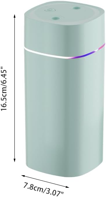 DONGKER Mini Humidifier, 600ml Dual Channels USB Quiet Humidifier - Image 4