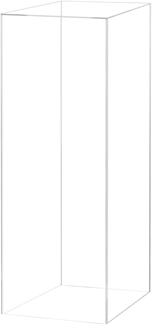 Marketing Holders Acrylic Display Riser Box Hollow No Lid Clear Podium Display by MarketingHolders