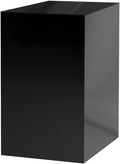 Marketing Holders Acrylic Display Riser Plinth Tall Glossy Black 5 Sided by MarketingHolders