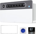 Bathroom Fan with Light and 1900W Heater, 180 CFM Ventilation, Remote Control by VallisCo