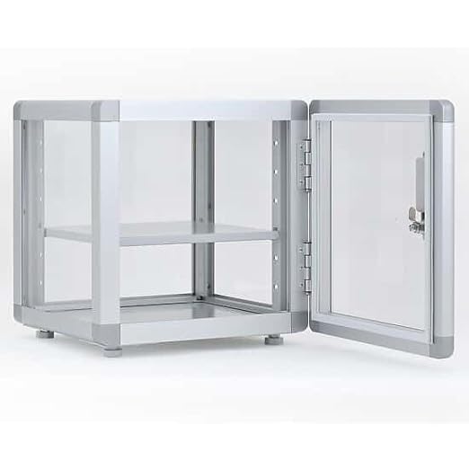 Cole-Parmer Desiccator Cabinet, Aluminum Frame, One Shelf: 50 L - Image 6