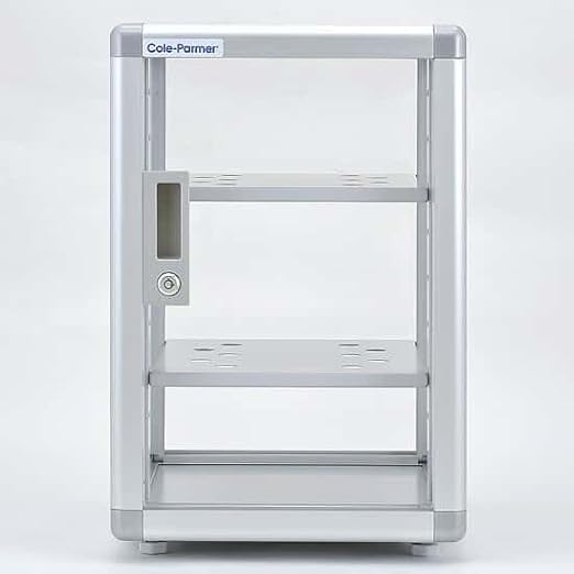 Cole-Parmer Desiccator Cabinet, Aluminum Frame, Two Shelves: 70 L - Image 2