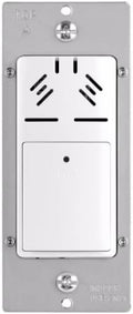 Eaton HDFS3P1-W-L Humidity Sensor and Bath Fan Control Single Pole by Eaton