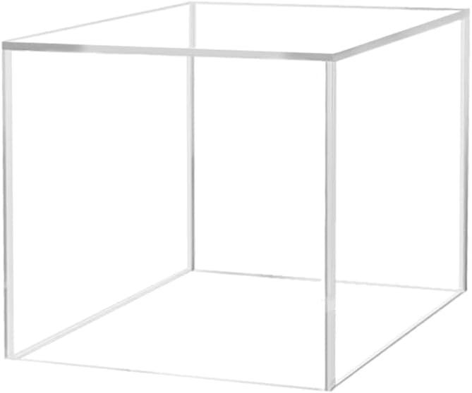 Baseball Display Box Clear Acrylic Cube 4" Square Memorabilia Showcase Dust by MarketingHolders