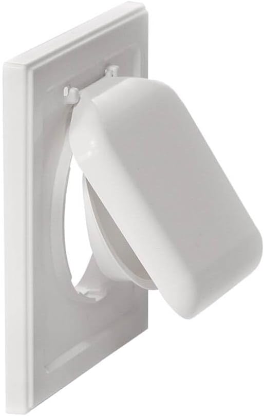 No-Pest Vent 6" Dual Door Exhaust Vent Cover – Outdoor Vent Cap by No-PestVent