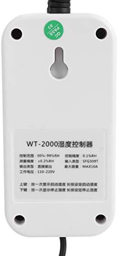 Humidity Controller, WT2000 Humidistat Mushroom Greenhouse Pre Wired Outlet - Image 8