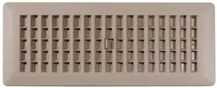 Decor Grates PL412-TA 4-Inch by 12-Inch Plastic Floor Register - Image 3