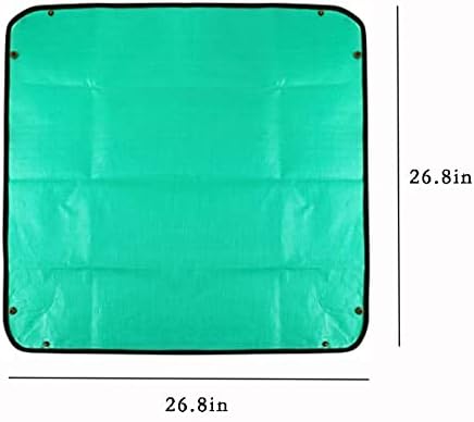 BIUWING 2PCS 26.8" x 26.8" Plant Repotting Mat Waterproof Transplanting Mat - Image 2