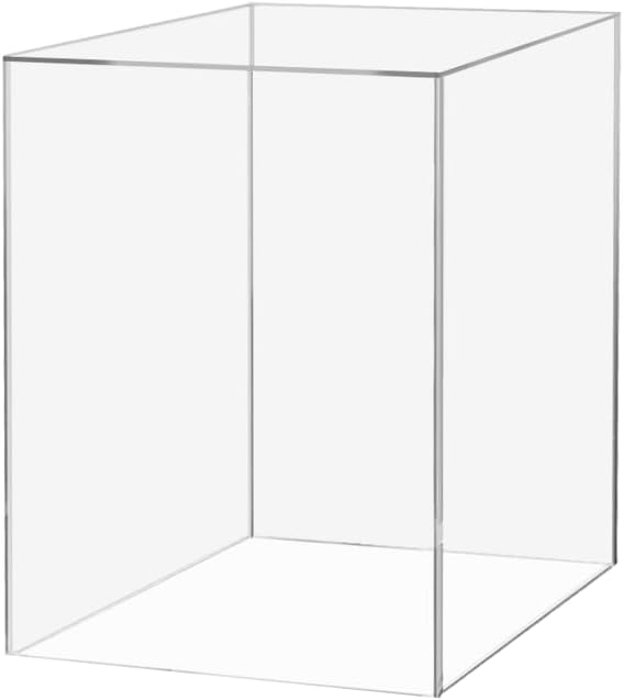 12" x 12" x 18" Clear Acrylic Display Box by MarketingHolders