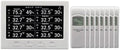 Ambient Weather WS-3000-X8 Thermo-Hygrometer Wireless Monitor w/ 8 Remote by AmbientWeather