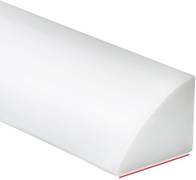 Duzzy 98 Inch Flexible Quarter Round Molding, Silicone Rubber Peel and Stick by Duzzy