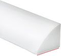 Duzzy 78 Inch Flexible Quarter Round Molding, Silicone Rubber Peel and Stick by Duzzy
