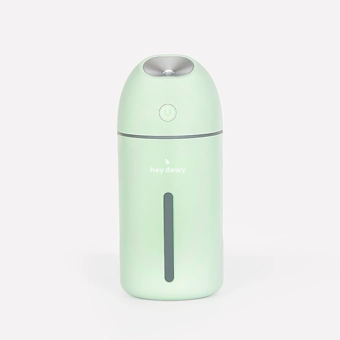 Hey Dewy Wireless, Rechargeable, Skin-Nourishing, Portable Cool Mist Humidifier by HeyDewy