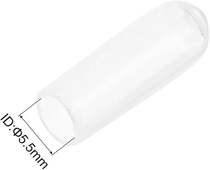 uxcell 20pcs Rubber End Caps 5.5mm ID Vinyl Round Tube Bolt Cap Cover Thread - Image 3
