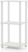 Homes: Inside + Out Apexa Modern 3-Tier Narrow Shelving Units, Collectibles by HOMESInsideOut