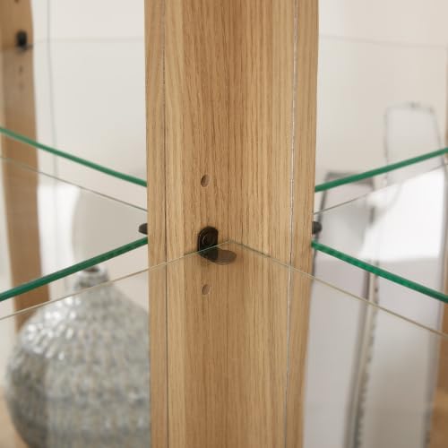 Elegant Corner Curio Cabinet - Image 7