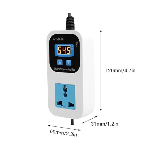 Digital Humidity Controller, 0%~99% RH Humidity Controller Suitable - Image 2