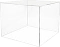 12" x 12" x 9" Riser Display Box No Lid Clear Acrylic Thronewith One Open Side by MarketingHolders
