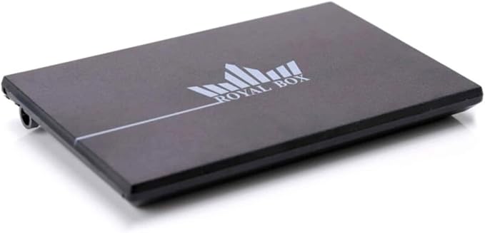 Generic Original Royal Box Black 8 Compartment Snuff Storage Box - Image 2
