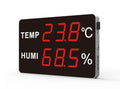 Industry Rated High Accuracy Large 5-Inch LED Display Thermometer & Hygrometer by Lastronics