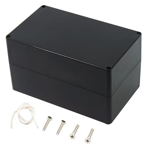 Junction Box, Zulkit Project Box IP65 Waterproof Outdoor Box ABS Plastic by Zulkit