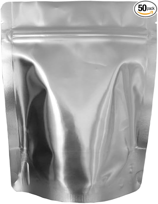 PackFreshUSA: Pint AirTight Seal-Top Stand-Up Mylar Pouch Bags Long-Term Food by PackFreshUSA