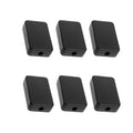 Waterproof Plastic Electric Project Case Junction Box 6Pcs 2.2X 1.4X 0.6 inch by GDQLCNXB