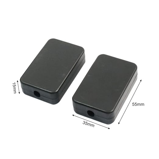 uxcell 5pcs Waterproof Plastic Electric Project Case Junction Box 55x35x15mm - Image 2