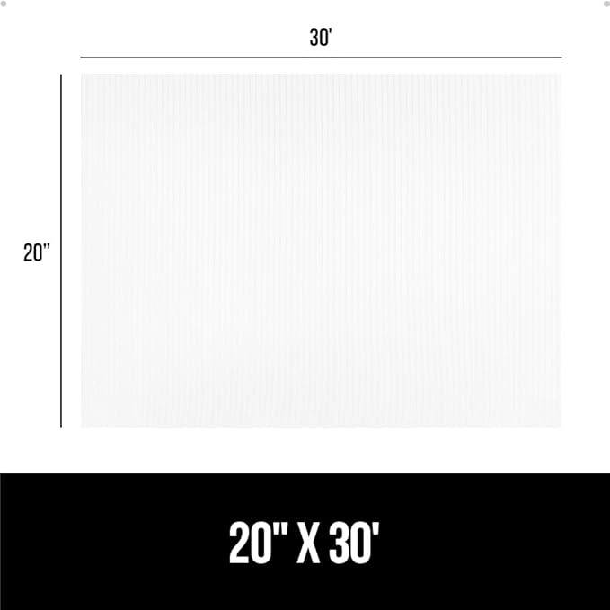 GORILLA GRIP DuraGuard Shelf Liner, 20x30 Non-Adhesive Cabinet Liners - Image 8