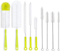 9 Pack Bottle Cleaning Brush Set, Long Handle Bottle Cleaner Brush, Deep by Nolohoo