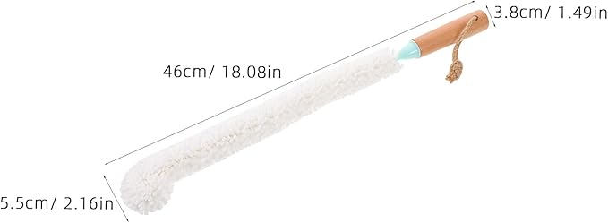 Bendable Bottle Cleaner: Long Foam Brush Cleaning Tool - Image 2