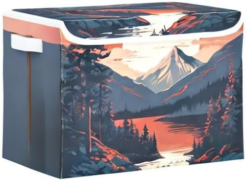 xigua Mountains Trees Storage Bins - Image 8