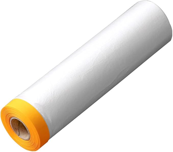 Plastic Poly Sheeting 13 ft X 66 ft Carpet Protection Film Floor and Surface by XIGUI