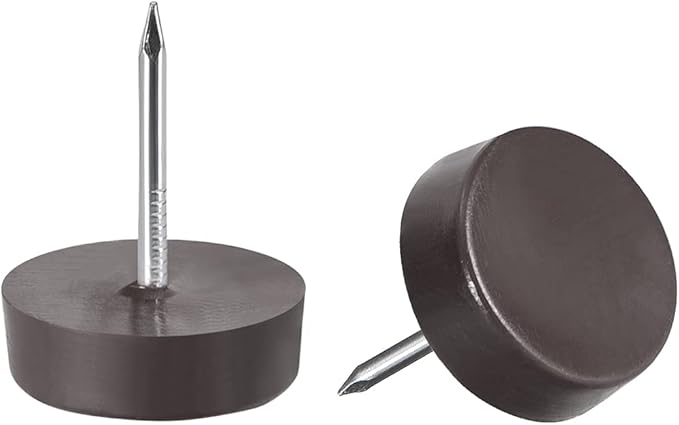 uxcell Furniture Feet Nail Plastic Glide Nails Chair Table Leg Protector Pads by uxcell