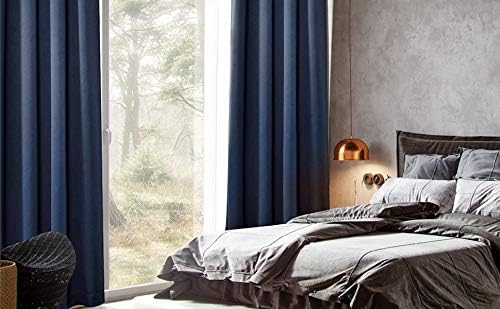 MYSKY HOME Blackout Curtain for Bedroom, Grommet Room Darkening Curtain - Image 4