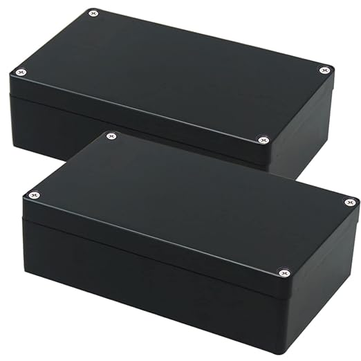 Junction Box, Zulkit Project Box IP65 Waterproof Outdoor Box ABS Plastic by Zulkit