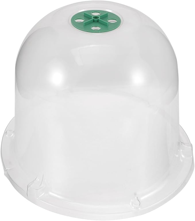 Mikikit Garden Cloche Dome Seedling Cover Plant Humidity Dome Nursery Protector by Mikikit