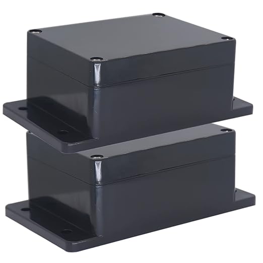 Watertight Junction Box, IP67 Waterproof Project Box Durable ABS Plastic by YETLEBOX