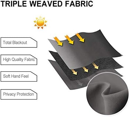 DWCN Blackout Curtain Panel for Bedroom - Image 4